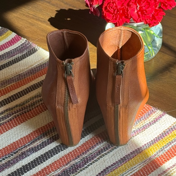 Nine West Open Toe Wedge Bootie 8 - Picture 4 of 7